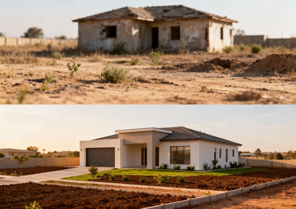 Expansive plot in Paraguay with a paved access road