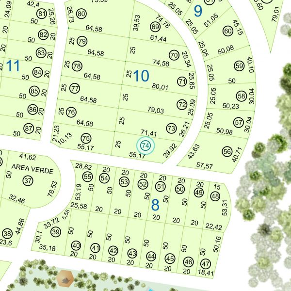 Land kaufen Paraguay Bau Grundstueck-10-nr-74-1604qm-Komplett-Karte Land kaufen Paraguay Bau Grundstueck--nr-1604-52948qm-Komplett-Ansicht