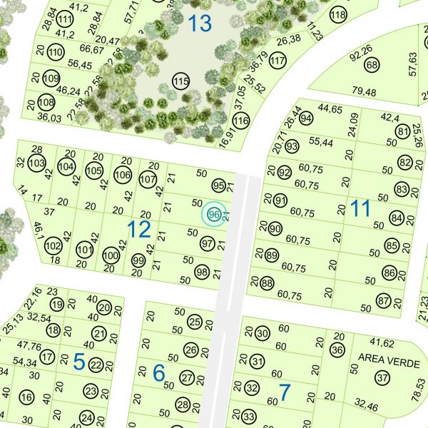 Land kaufen Paraguay Bau Grundstueck-12-nr-96-1050qm-Komplett-Karte Land kaufen Paraguay Bau Grundstueck--nr-1050-34650qm-Komplett-Ansicht