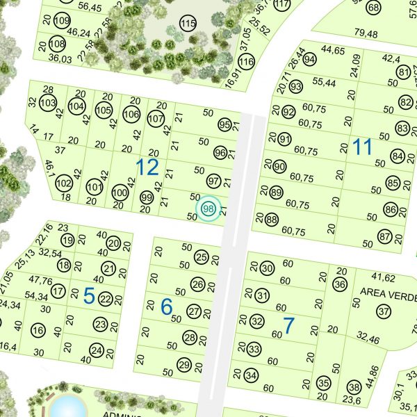 Land kaufen Paraguay Bau Grundstueck-12-nr-98-1050qm-Komplett-Karte Land kaufen Paraguay Bau Grundstueck--nr-1050-34650qm-Komplett-Ansicht