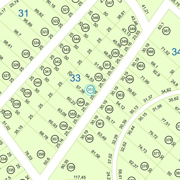 Land kaufen Paraguay Bau Grundstueck-33-nr-353-1399qm-Komplett-Karte Land kaufen Paraguay Bau Grundstueck--nr-1399-46164qm-Komplett-Ansicht