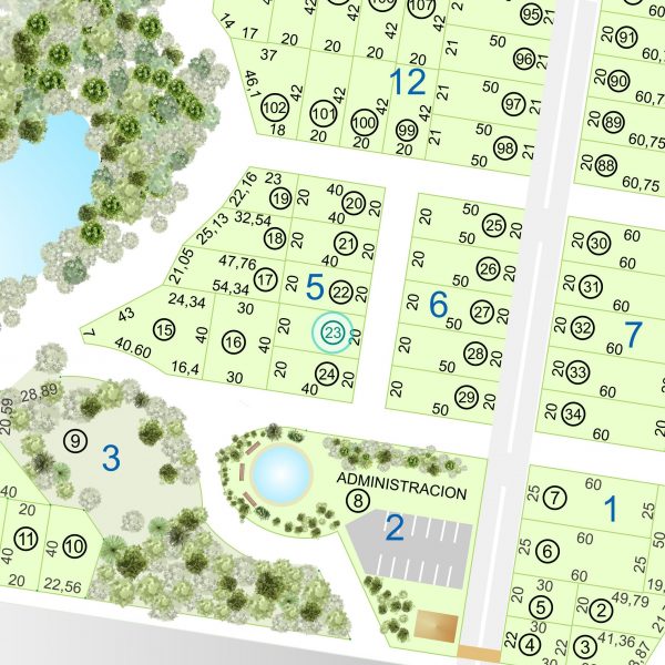Land kaufen Paraguay Bau Grundstueck-5-nr-23-800qm-Komplett-Karte Land kaufen Paraguay Bau Grundstueck--nr-800-26400qm-Komplett-Ansicht