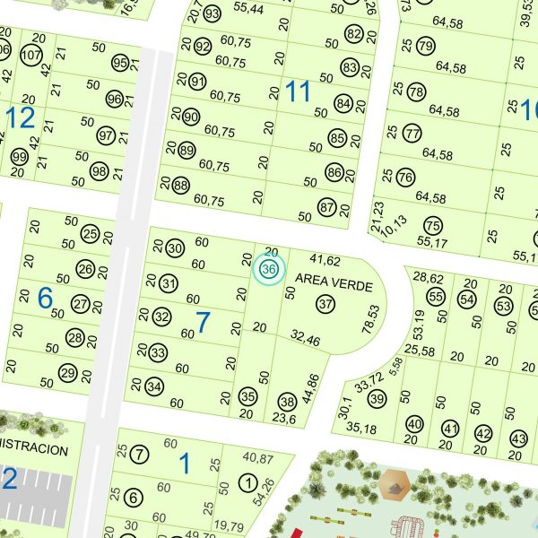 Land kaufen Paraguay Bau Grundstueck-7-nr-36-1000qm-Komplett-Karte Land kaufen Paraguay Bau Grundstueck--nr-1000-33000qm-Komplett-Ansicht