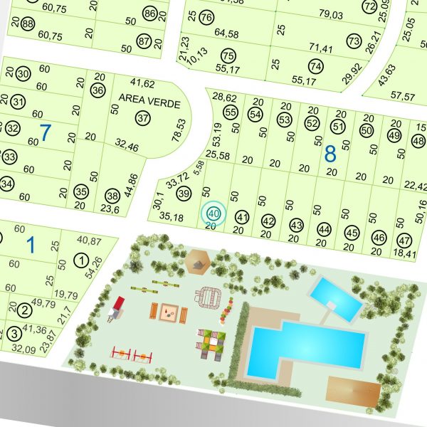 Land kaufen Paraguay Bau Grundstueck-8-nr-40-1000qm-Komplett-Karte Land kaufen Paraguay Bau Grundstueck--nr-1000-33000qm-Komplett-Ansicht