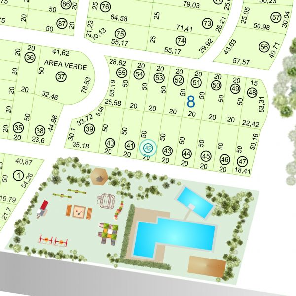 Land kaufen Paraguay Bau Grundstueck-8-nr-42-1000qm-Komplett-Karte Land kaufen Paraguay Bau Grundstueck--nr-1000-33000qm-Komplett-Ansicht