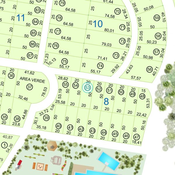 Land kaufen Paraguay Bau Grundstueck-8-nr-53-1000qm-Komplett-Karte Land kaufen Paraguay Bau Grundstueck--nr-1000-33000qm-Komplett-Ansicht